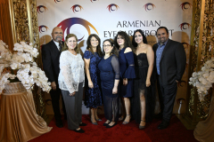 The Baghdassarian family and guests